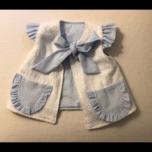 Beaufort Bonnet BNWT 6-12month reversible cover up